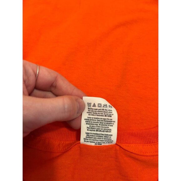 Fruit Of The Loom Heavy HD Halloween M T-Shirt "I'm Here For The Boos" Skeleton - Picture 8 of 10